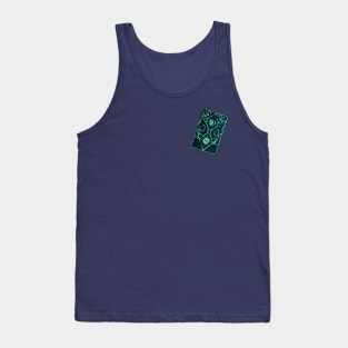 Blacklight Inscryption card Tank Top